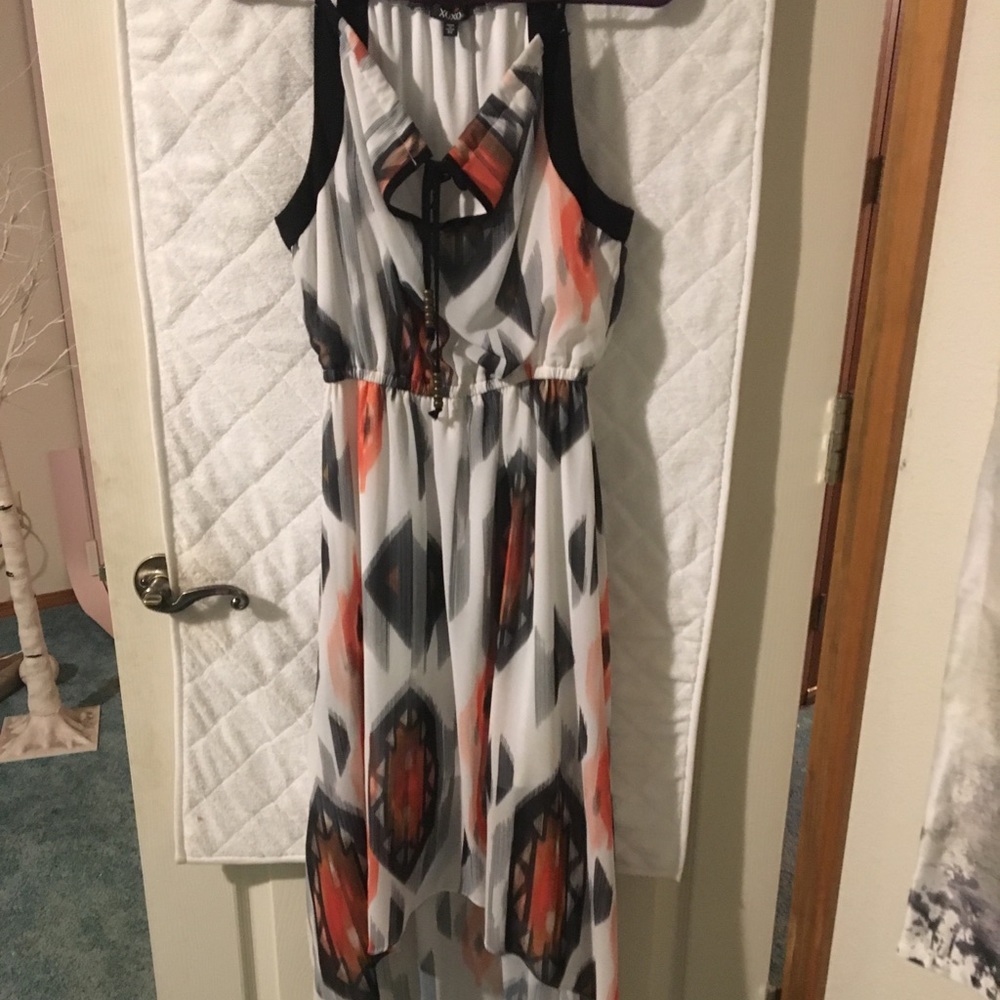 XOXO XS high low dress